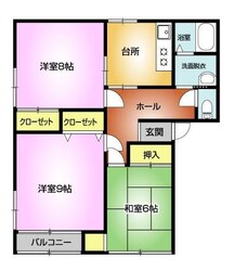 第7コーポユーカリの物件間取画像